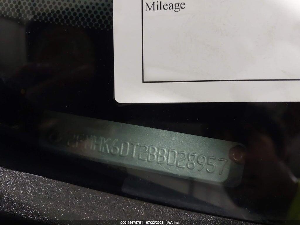 2FMHK6DT2BBD28957 2011 FORD FLEX photo no. 9