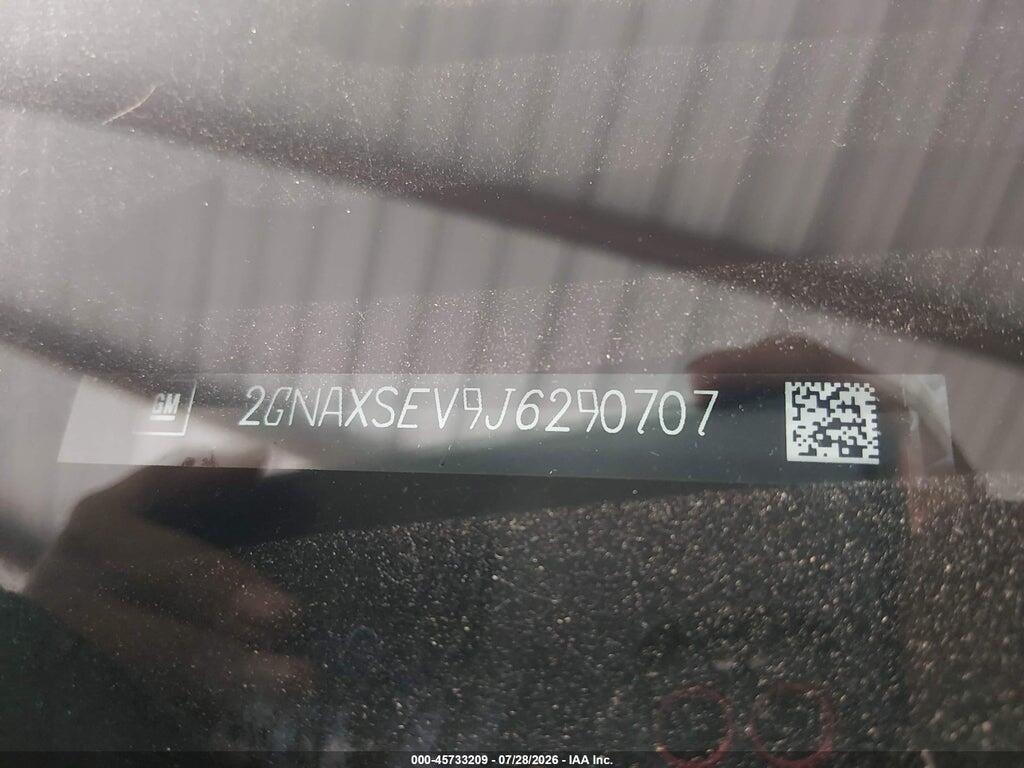 2GNAXSEV9J6290707 2018 CHEVROLET EQUINOX photo no. 9