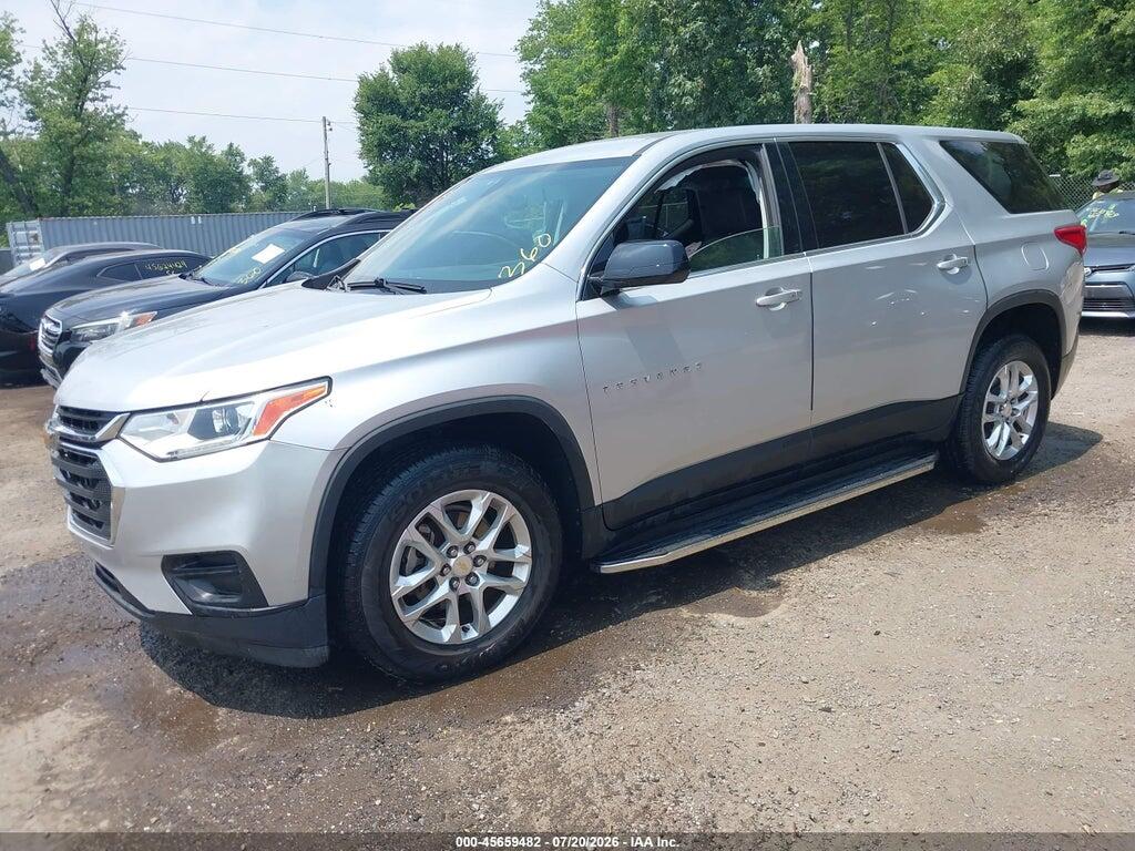 1GNEVFKW0KJ222750 2019 CHEVROLET TRAVERSE photo no. 2