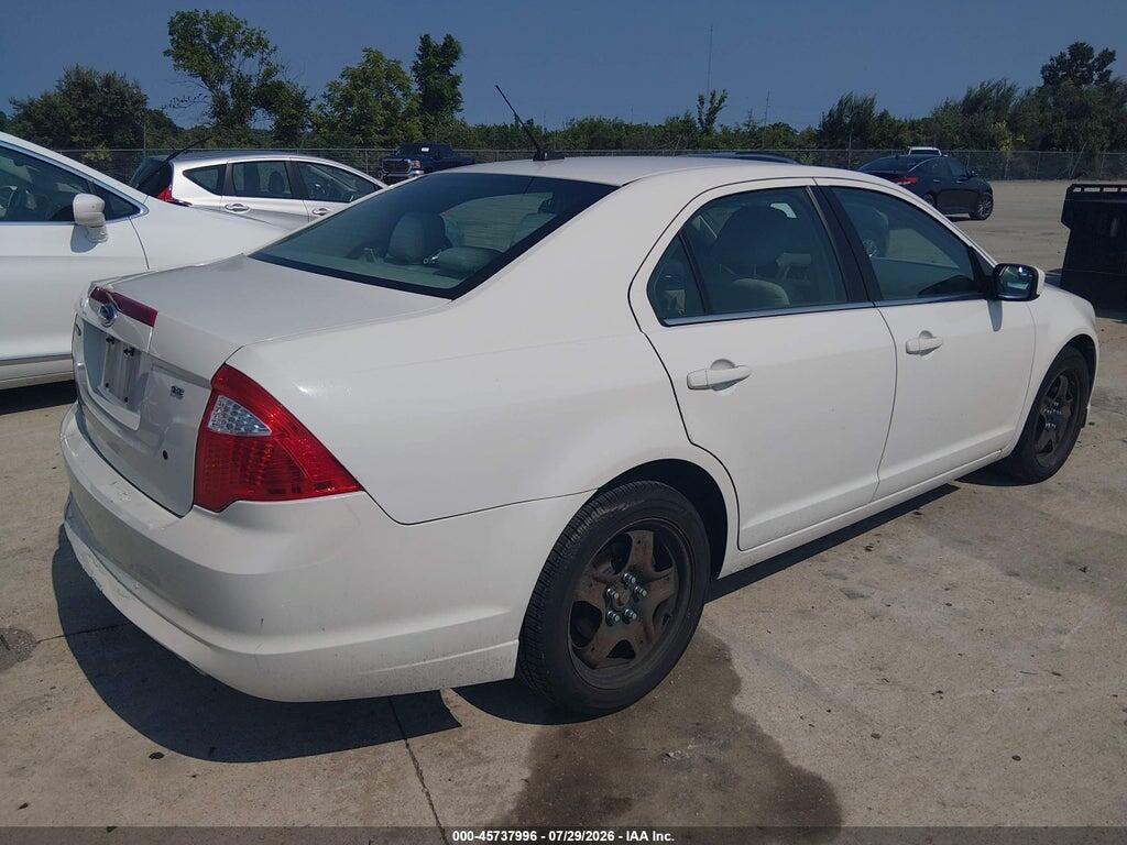 3FAHP0HA0BR309732 2011 FORD FUSION photo no. 4