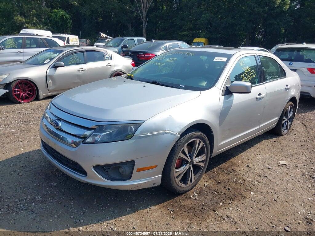 3FAHP0HA2BR310011 2011 FORD FUSION photo no. 2