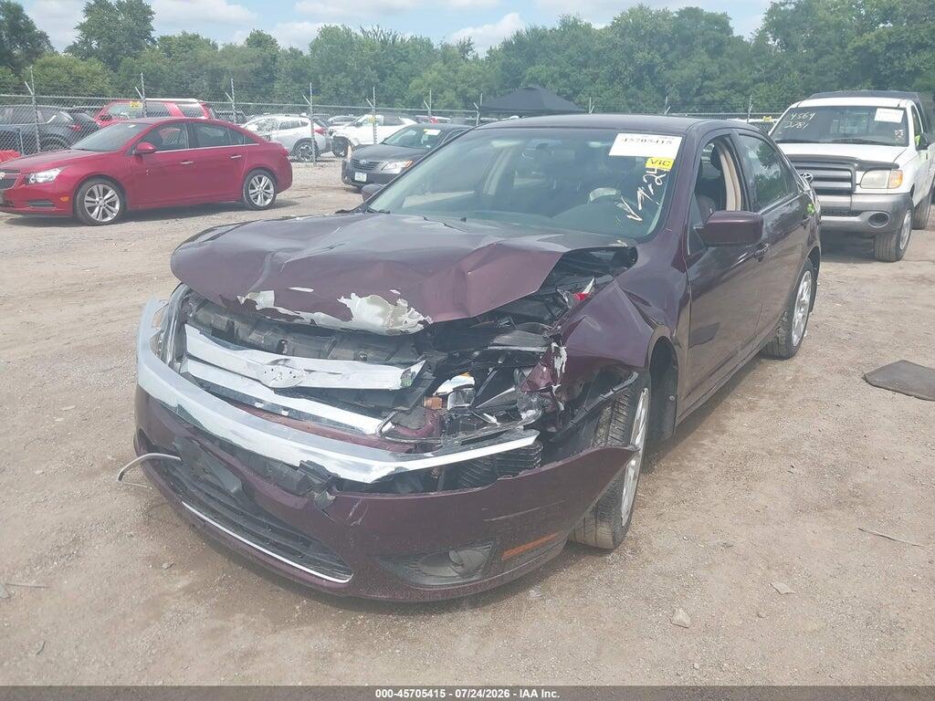 3FAHP0HA6BR296355 2011 FORD FUSION photo no. 2