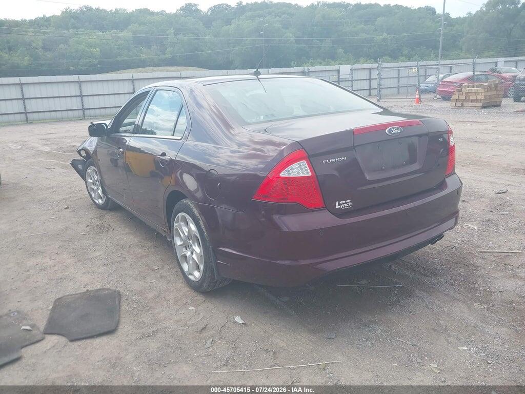 3FAHP0HA6BR296355 2011 FORD FUSION photo no. 3