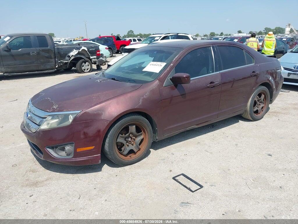 3FAHP0HA6BR280737 2011 FORD FUSION photo no. 2