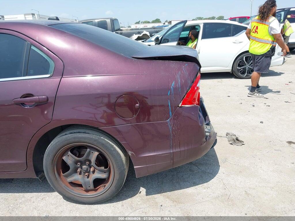 3FAHP0HA6BR280737 2011 FORD FUSION photo no. 6
