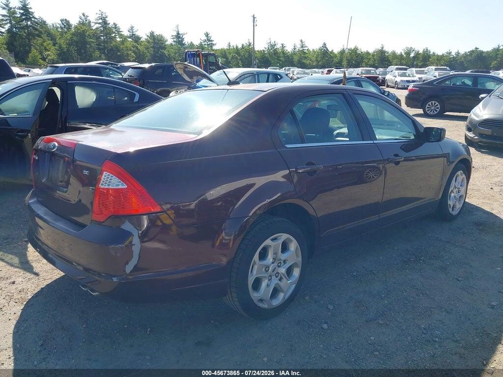 3FAHP0HA9BR140519 2011 FORD FUSION photo no. 4