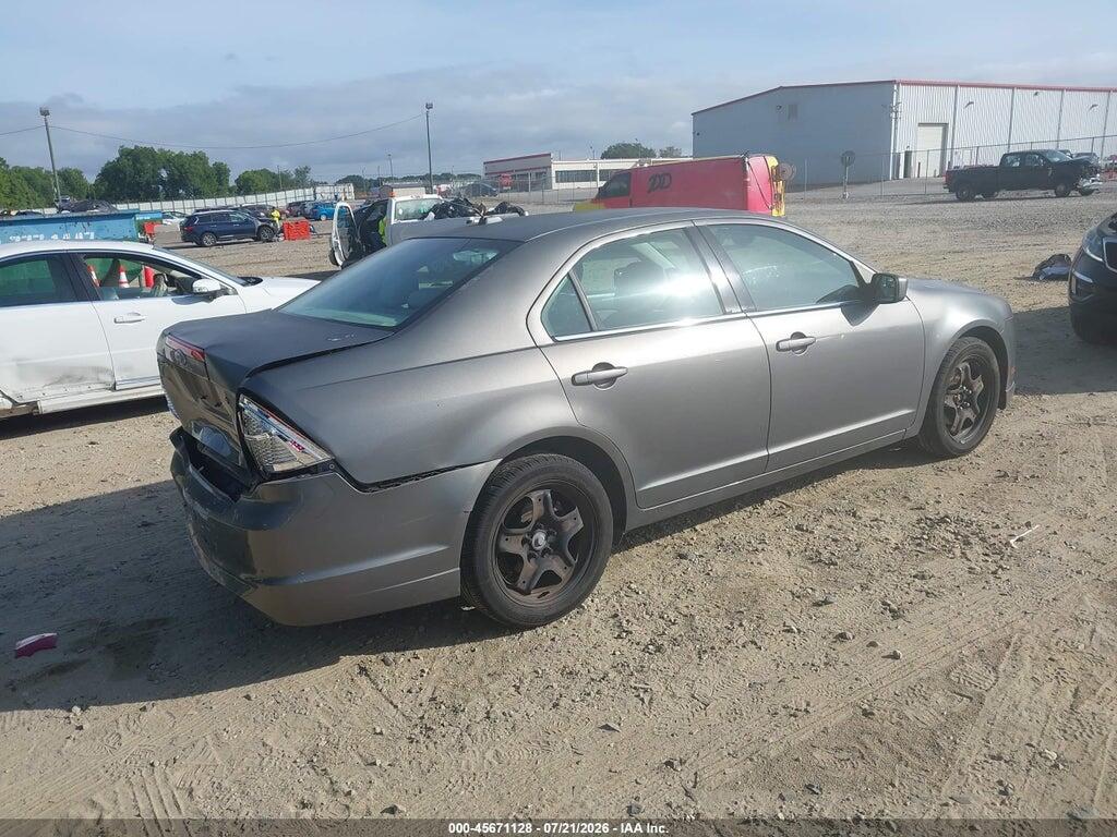 3FAHP0HA3BR103708 2011 FORD FUSION photo no. 4