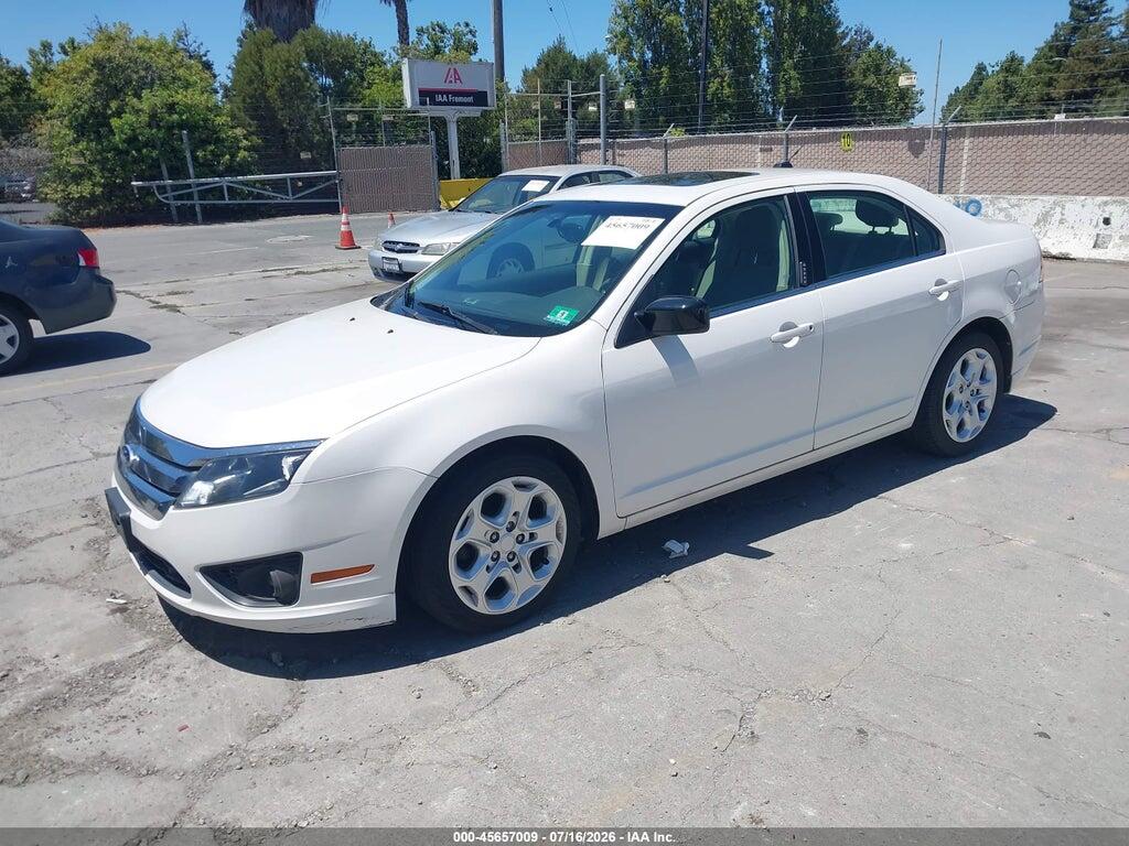 3FAHP0HA6BR159349 2011 FORD FUSION photo no. 2