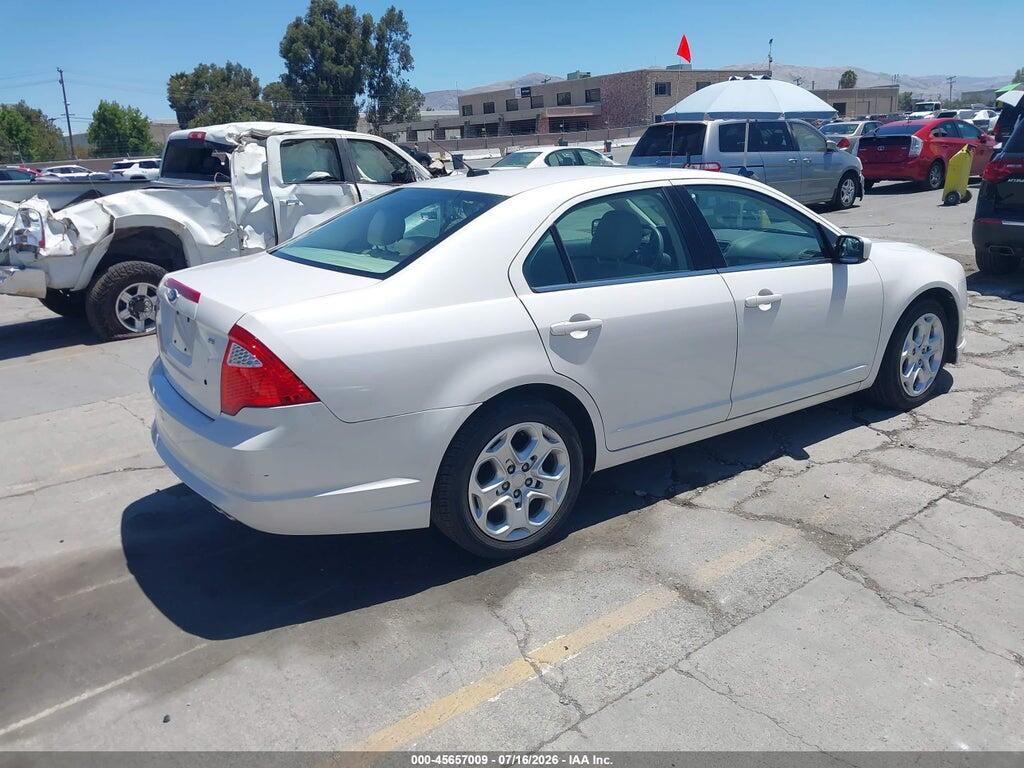 3FAHP0HA6BR159349 2011 FORD FUSION photo no. 4