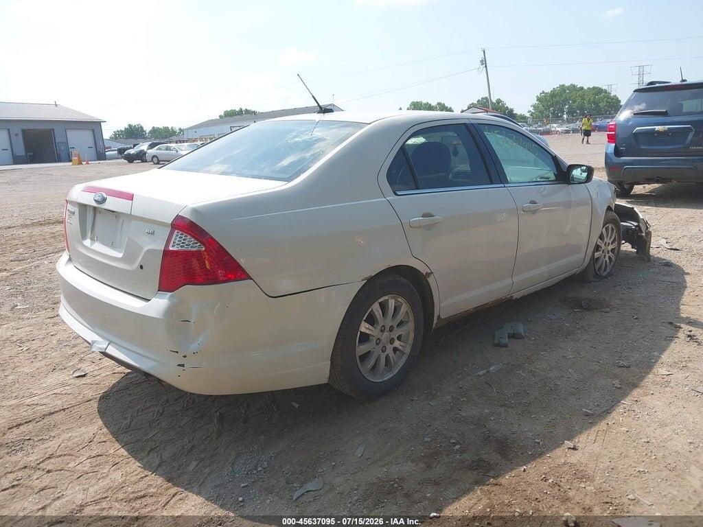 3FAHP0HA2BR100413 2011 FORD FUSION photo no. 4