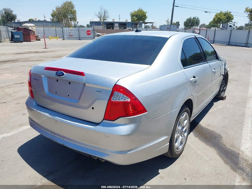 3FAHP0HA5BR191922 2011 FORD FUSION photo no. 4