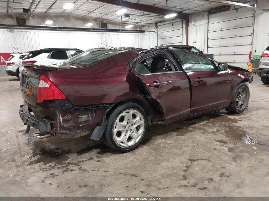 3FAHP0HA6BR155043 2011 FORD FUSION photo no. 4