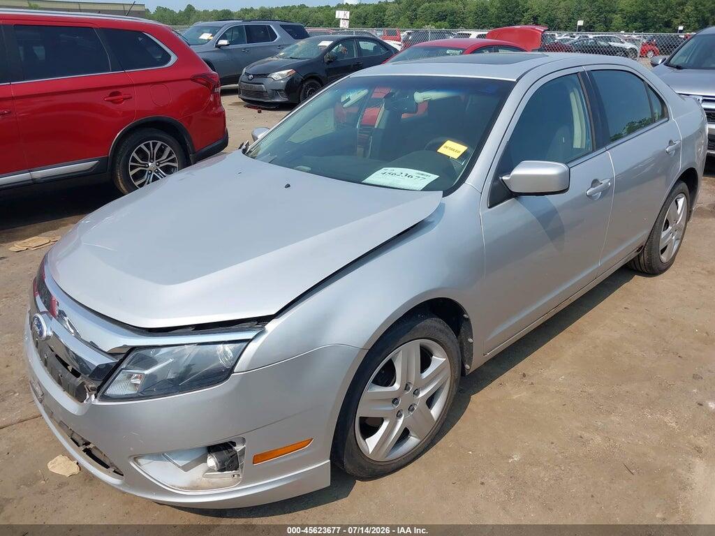 3FAHP0HA9BR124675 2011 FORD FUSION photo no. 2