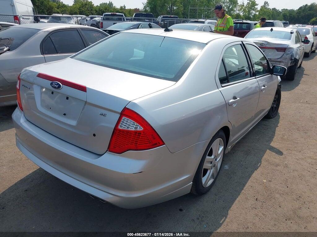 3FAHP0HA9BR124675 2011 FORD FUSION photo no. 4