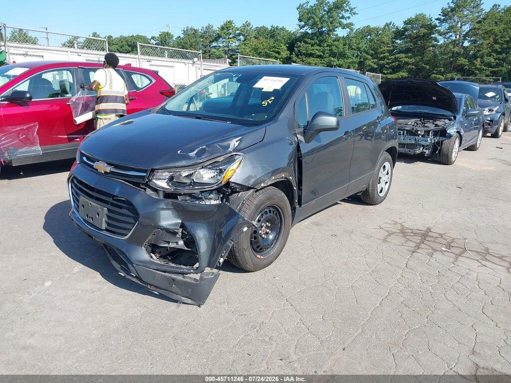3GNCJKSB2KL166604 2019 CHEVROLET TRAX photo no. 2