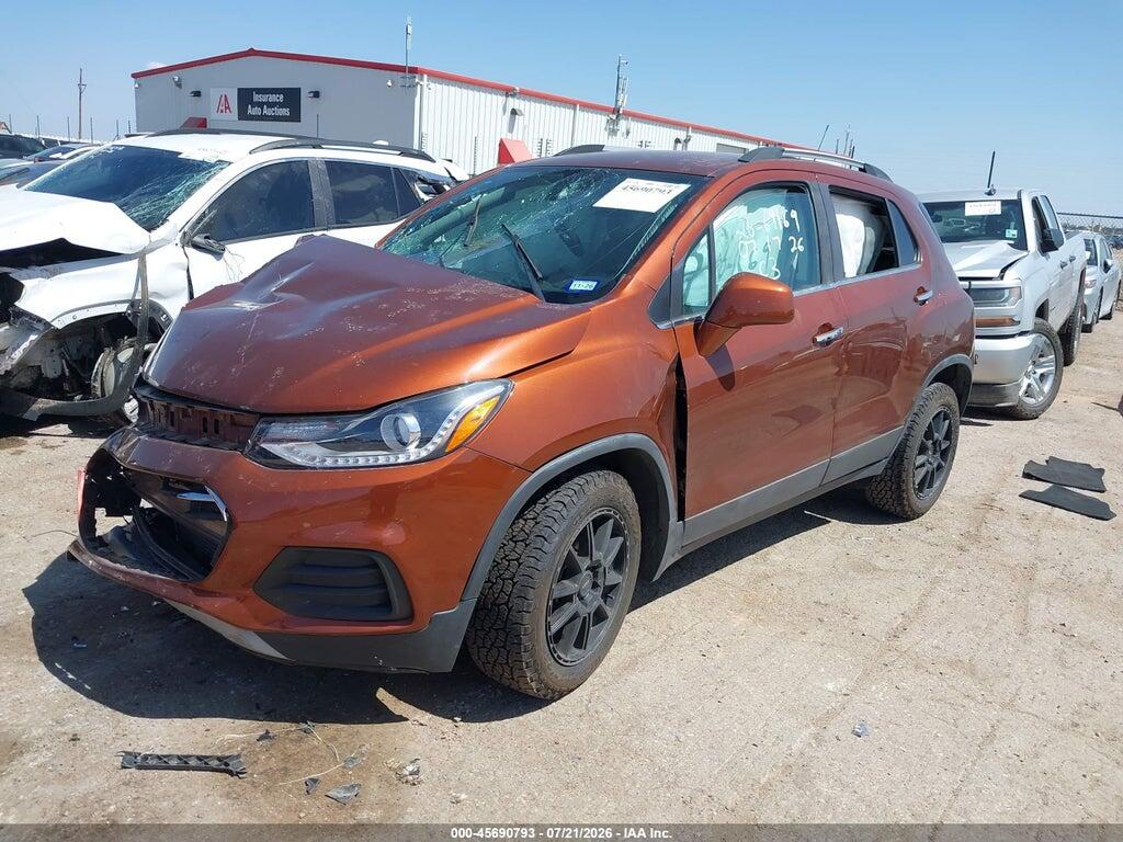 3GNCJPSB6KL293529 2019 CHEVROLET TRAX photo no. 2