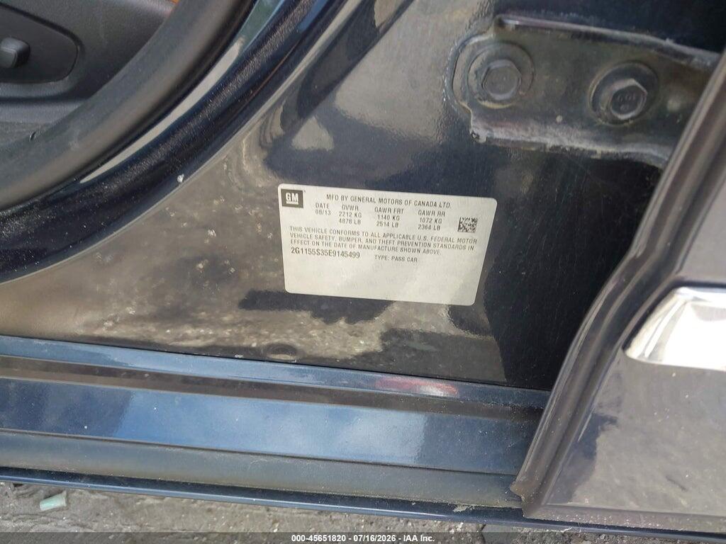 2G1155S35E9145499 2014 CHEVROLET IMPALA photo no. 9