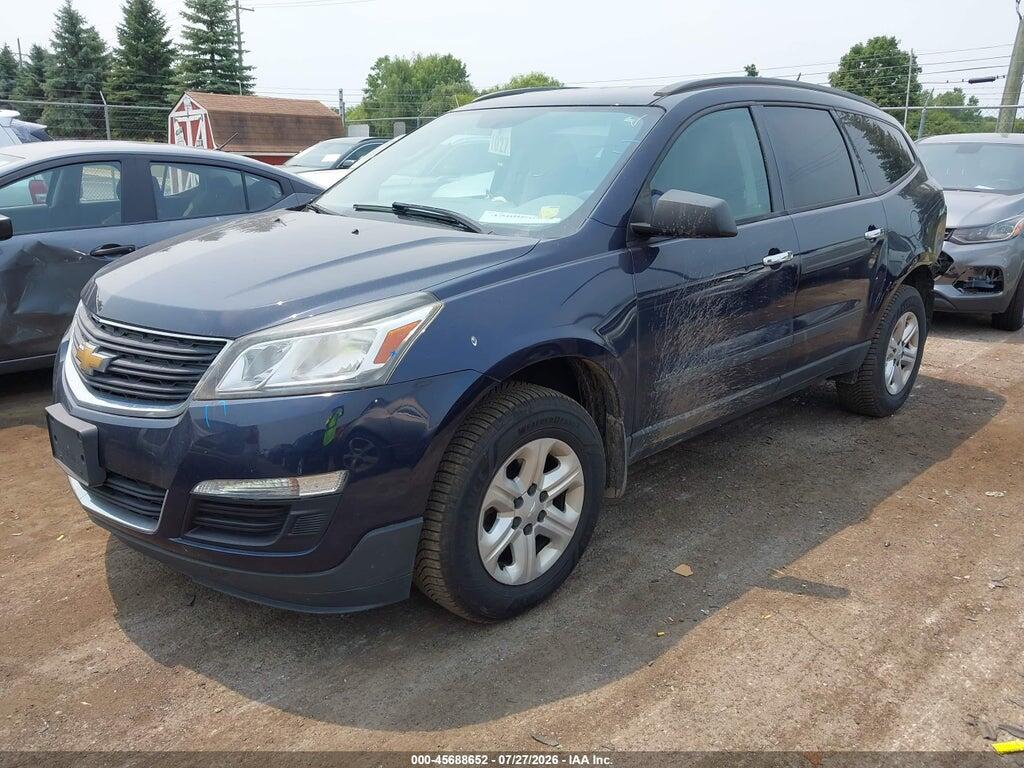 1GNKRFED0HJ306514 2017 CHEVROLET TRAVERSE photo no. 2
