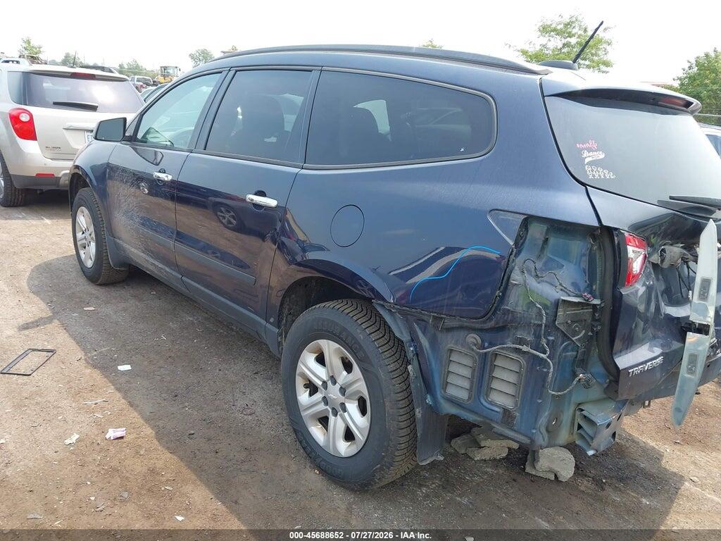 1GNKRFED0HJ306514 2017 CHEVROLET TRAVERSE photo no. 3