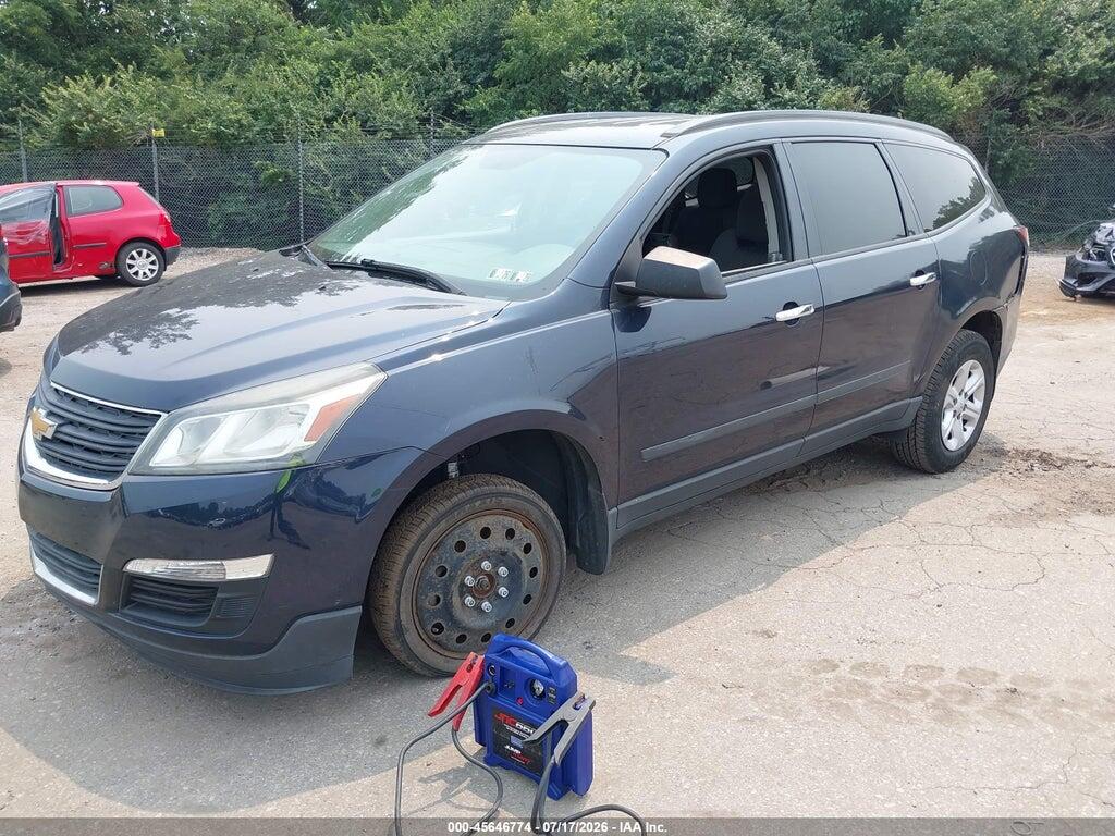 1GNKRFKD4HJ242241 2017 CHEVROLET TRAVERSE photo no. 2