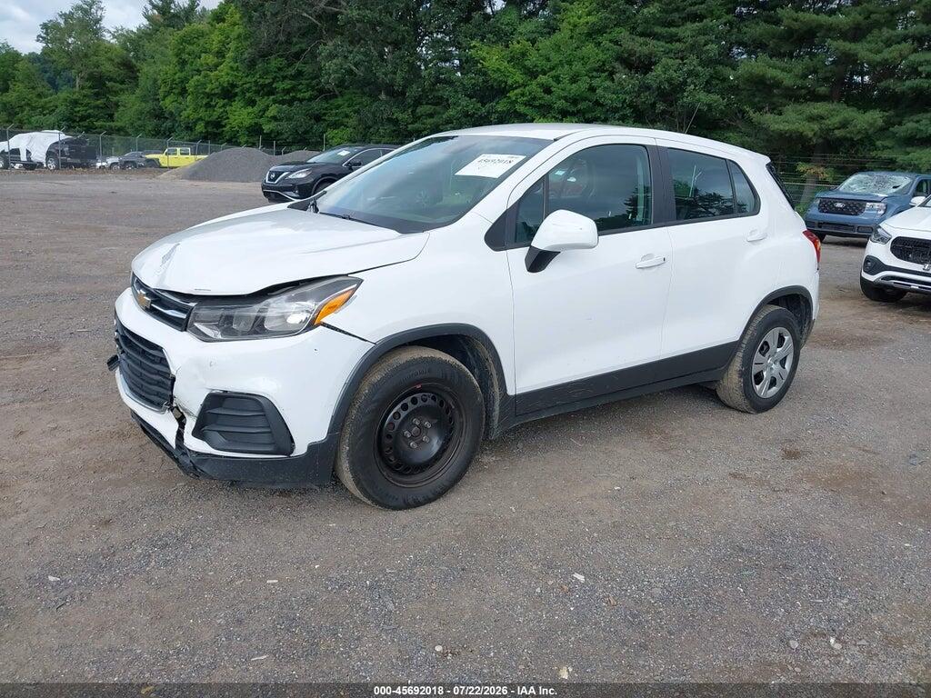 3GNCJKSB3HL285979 2017 CHEVROLET TRAX photo no. 2