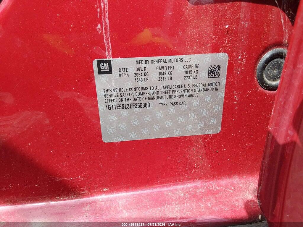 1G11E5SL3EF255880 2014 CHEVROLET MALIBU photo no. 9