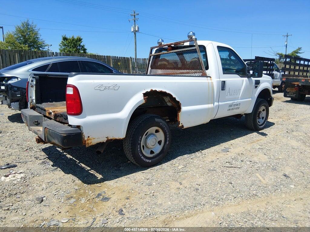 1FTNF21568ED19282 2008 FORD SUPER DUTY F-250 SRW photo no. 4