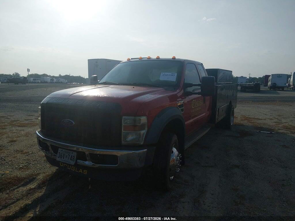 2008 FORD SUPER DUTY F-450 DRW 1FDXX46RX8ED32349