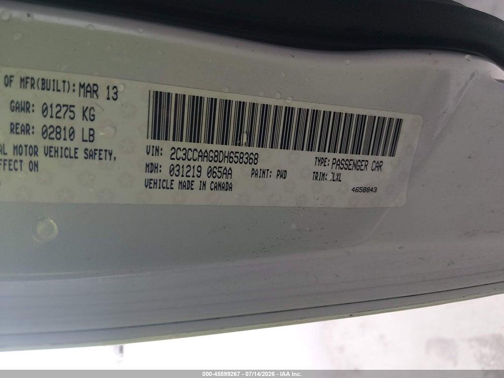2C3CCAGG1KH648558 2019 CHRYSLER 300 photo no. 9