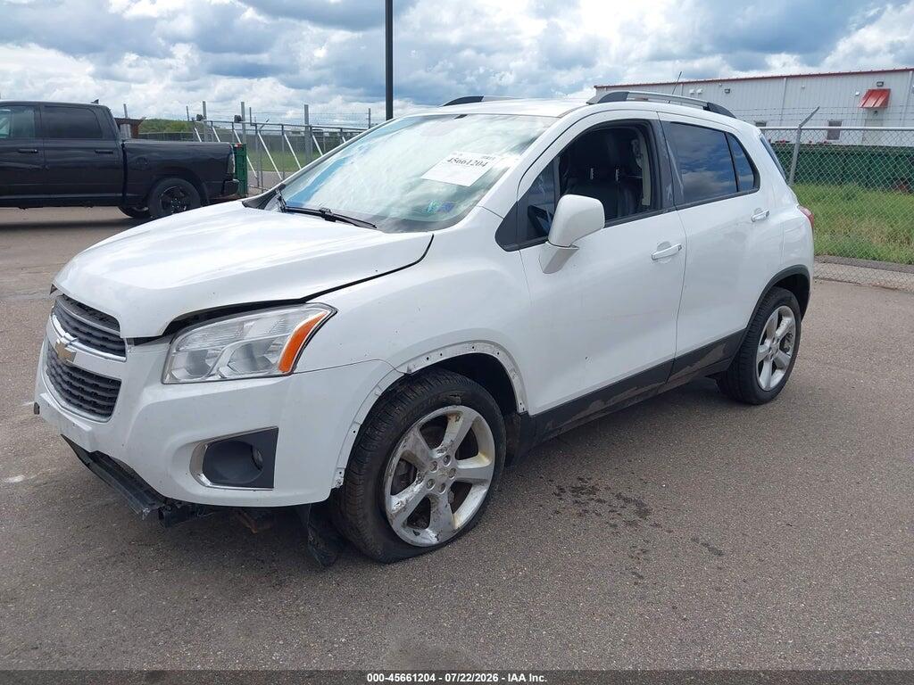 KL7CJRSB5GB654100 2016 CHEVROLET TRAX photo no. 2