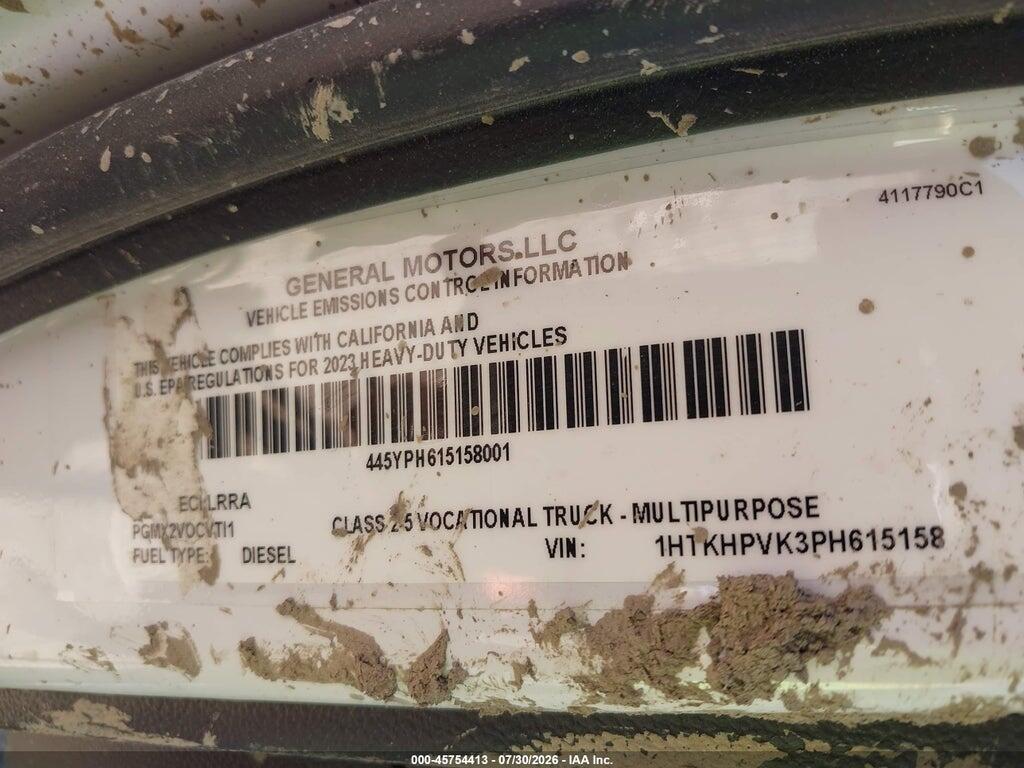 1HTKHPVK3PH615158 2023 CHEVROLET SILVERADO MD photo no. 8