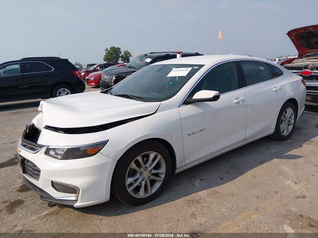 1G1ZD5ST3JF139871 2018 CHEVROLET MALIBU photo no. 2