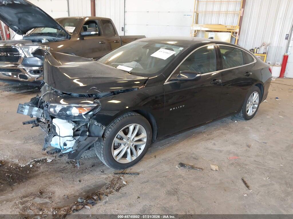1G1ZD5ST8JF206643 2018 CHEVROLET MALIBU photo no. 2