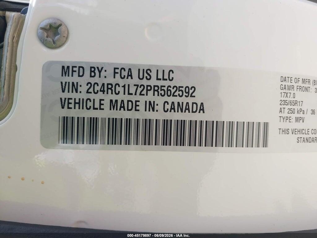 2C4RC1L72PR562592 2023 CHRYSLER PACIFICA HYBRID photo no. 9
