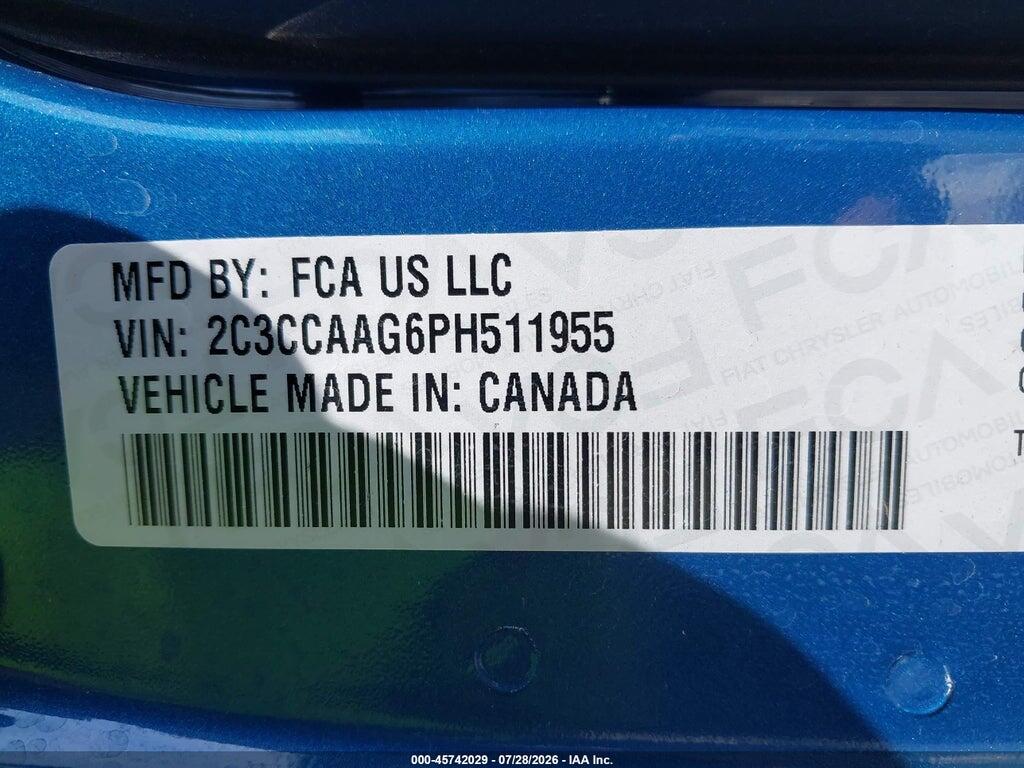 2C3CCAAG6PH511955 2023 CHRYSLER 300 photo no. 9