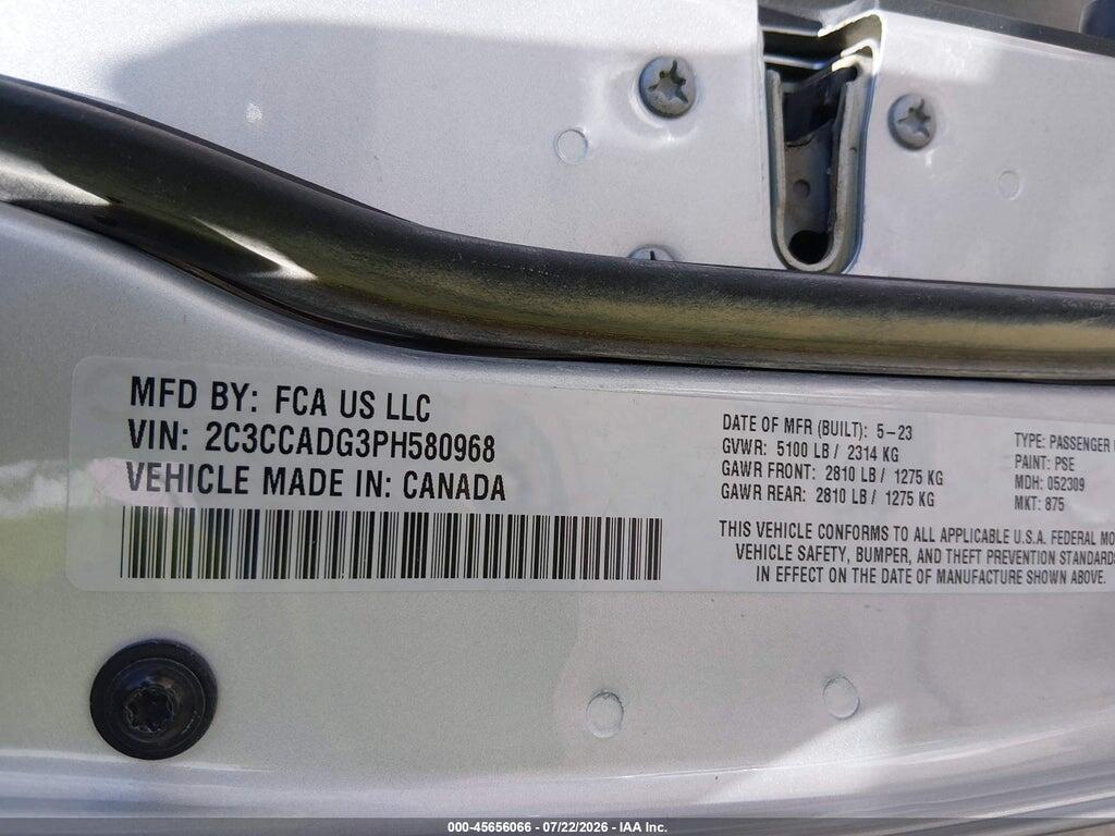 2C3CCADG3PH580968 2023 CHRYSLER 300 photo no. 9