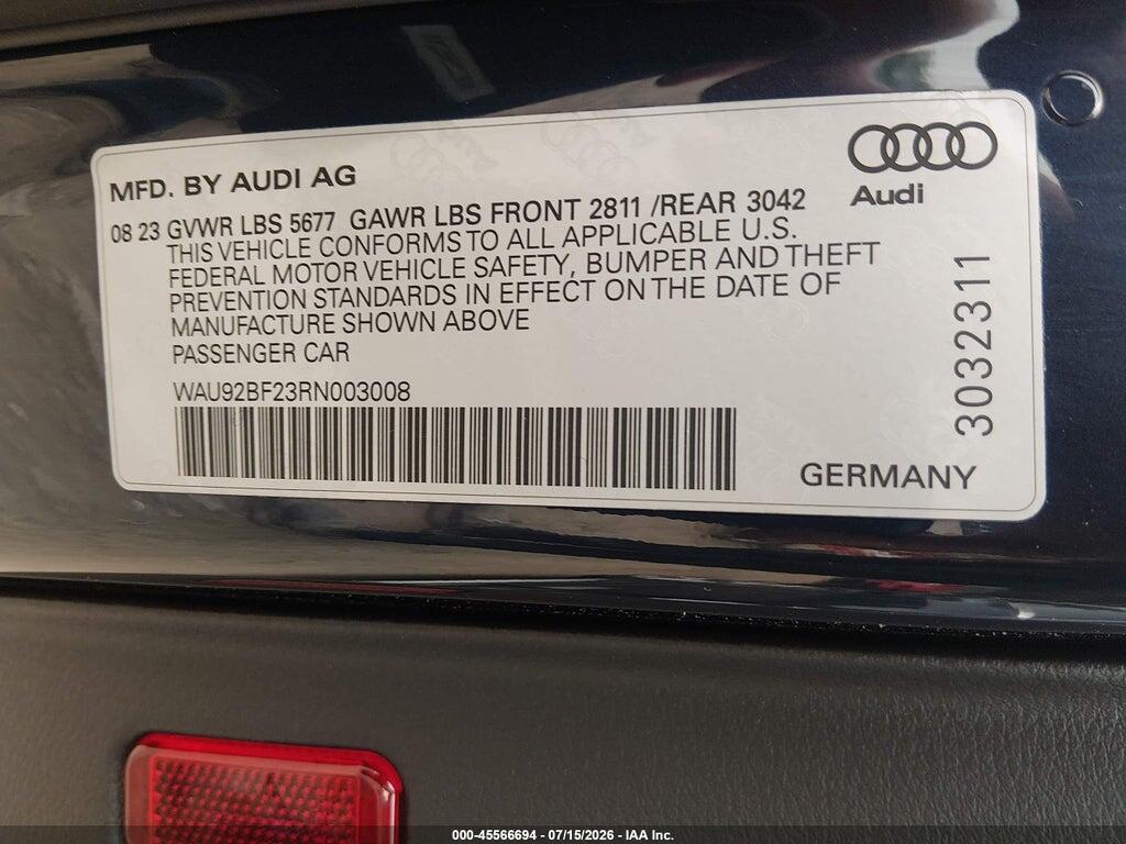 WAU92BF23RN003008 2024 AUDI A6 ALLROAD photo no. 9