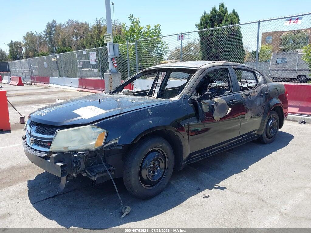 1C3CDZAB5DN632446 2013 DODGE AVENGER photo no. 2