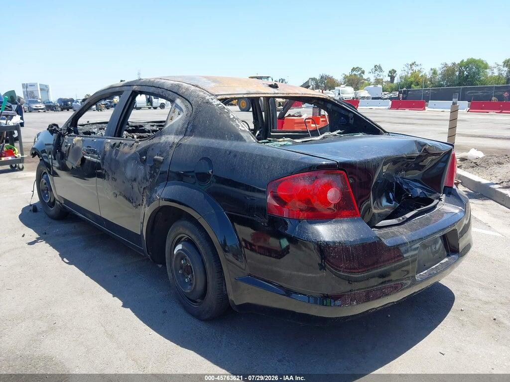1C3CDZAB5DN632446 2013 DODGE AVENGER photo no. 3