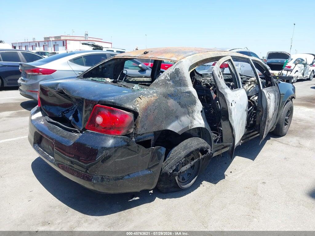 1C3CDZAB5DN632446 2013 DODGE AVENGER photo no. 4