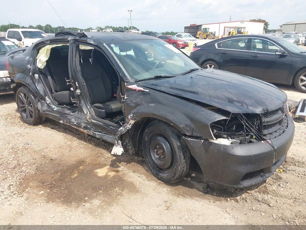 1C3CDZAG3DN748420 2013 DODGE AVENGER photo no. 1