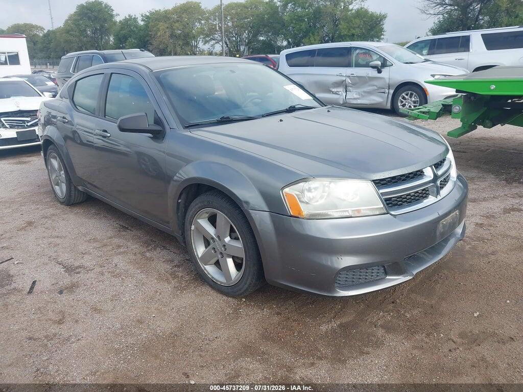 1C3CDZAB5DN563774 2013 DODGE AVENGER photo no. 1