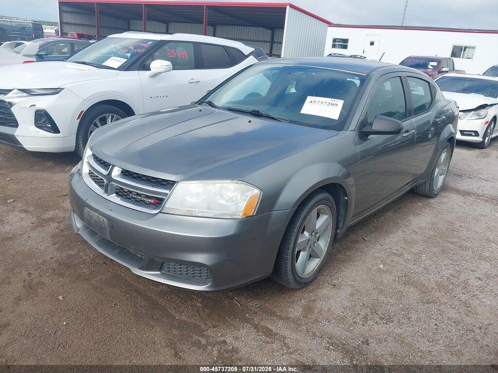 1C3CDZAB5DN563774 2013 DODGE AVENGER photo no. 2