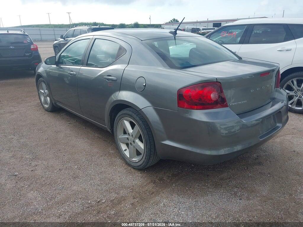 1C3CDZAB5DN563774 2013 DODGE AVENGER photo no. 3