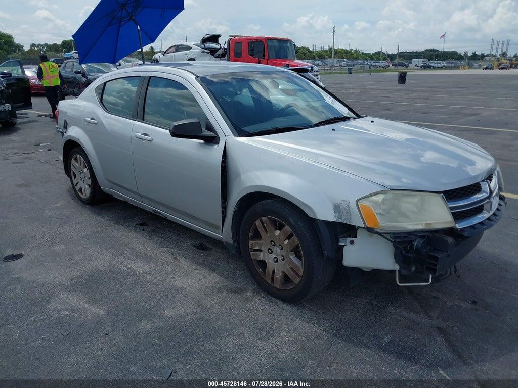 1C3CDZAB9DN756509 2013 DODGE AVENGER photo no. 1