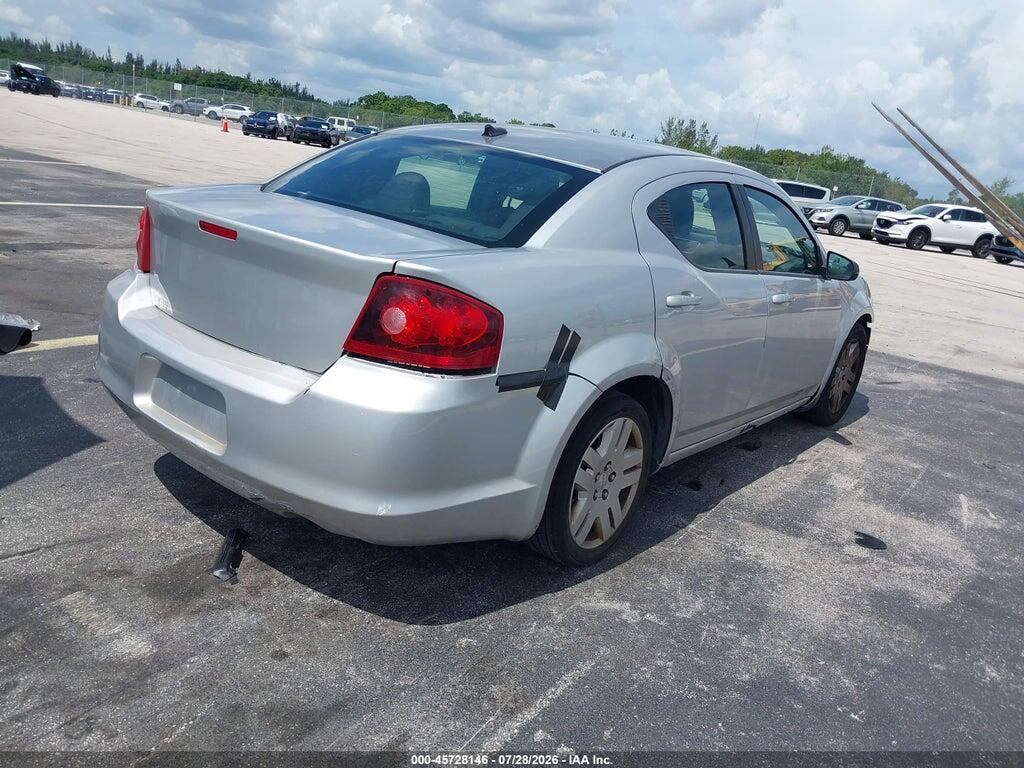 1C3CDZAB9DN756509 2013 DODGE AVENGER photo no. 4