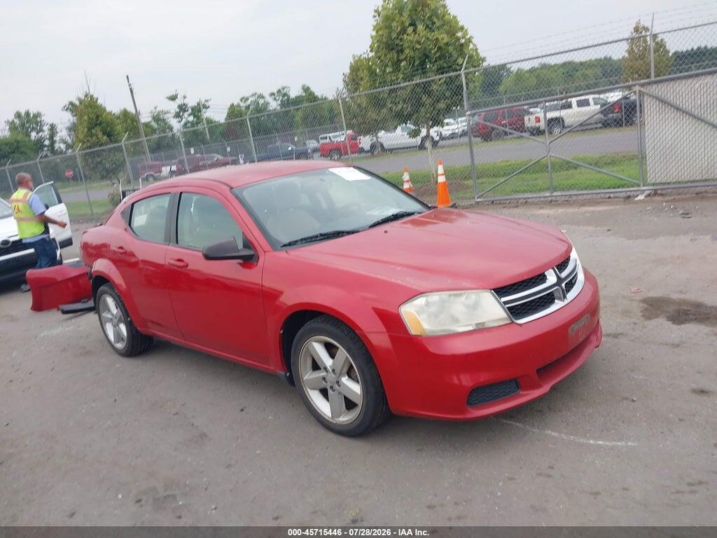 1C3CDZAB8DL628189 2013 DODGE AVENGER photo no. 1