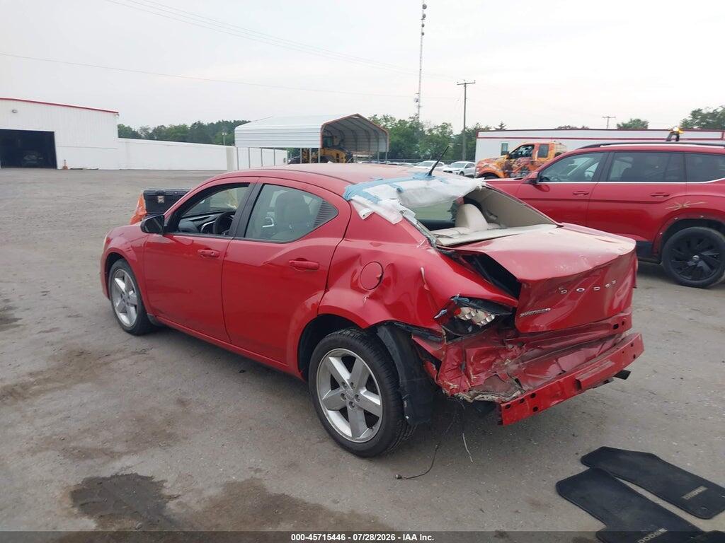 1C3CDZAB8DL628189 2013 DODGE AVENGER photo no. 3