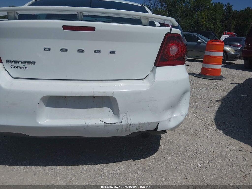1C3CDZAB1DN627289 2013 DODGE AVENGER photo no. 6