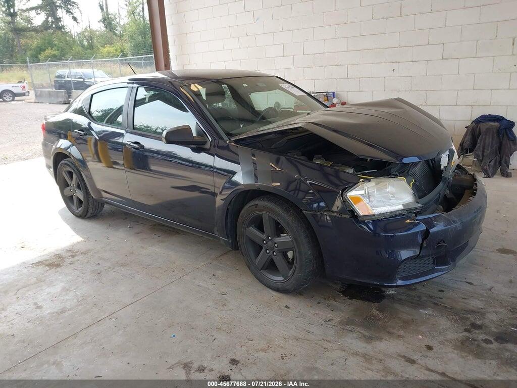 1C3CDZAB4DN708125 2013 DODGE AVENGER photo no. 1
